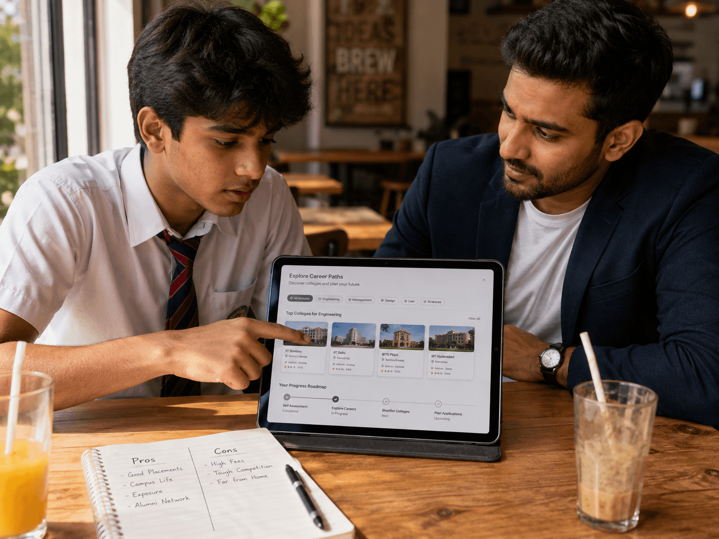 AI-Powered Student Success Platform interface predicting academic performance and student analytics